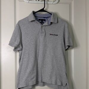 Tommy Hilfiger Light Gray Polo Shirt